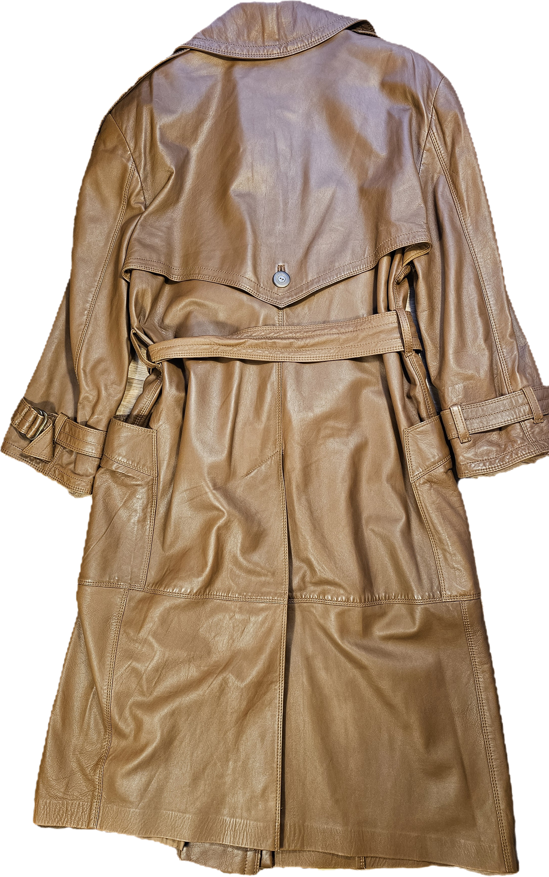 Ledermantel Vintage SAN LORENZO Gr. M/L