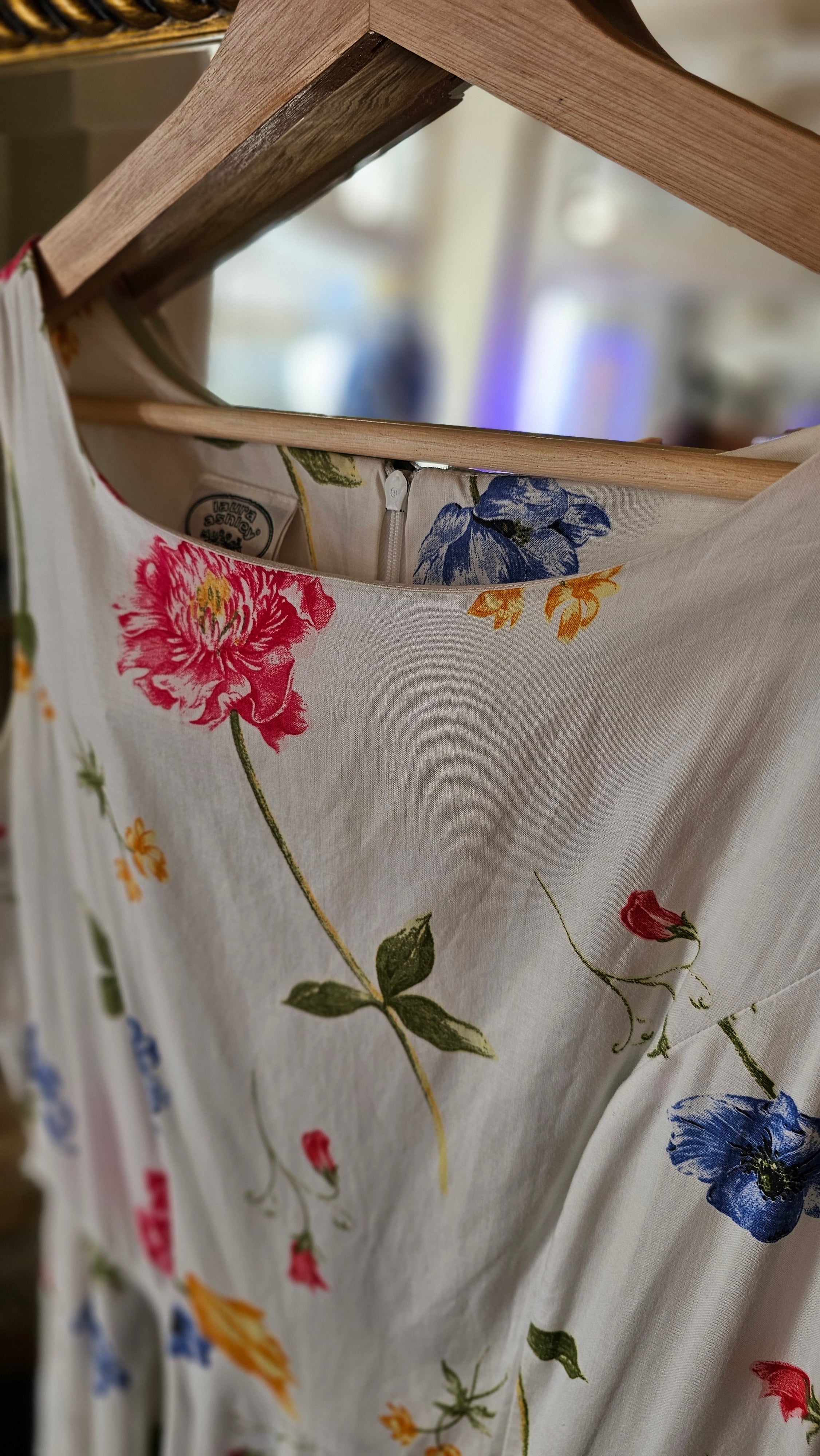 Vintage Kleid LAURA ASHLEY Gr. M/38